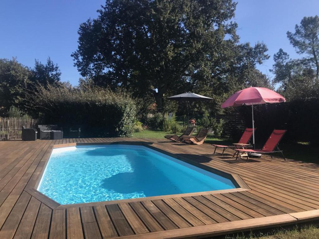 La Resiniere De Pirique Bed and Breakfast Parentis-en-Born Buitenkant foto